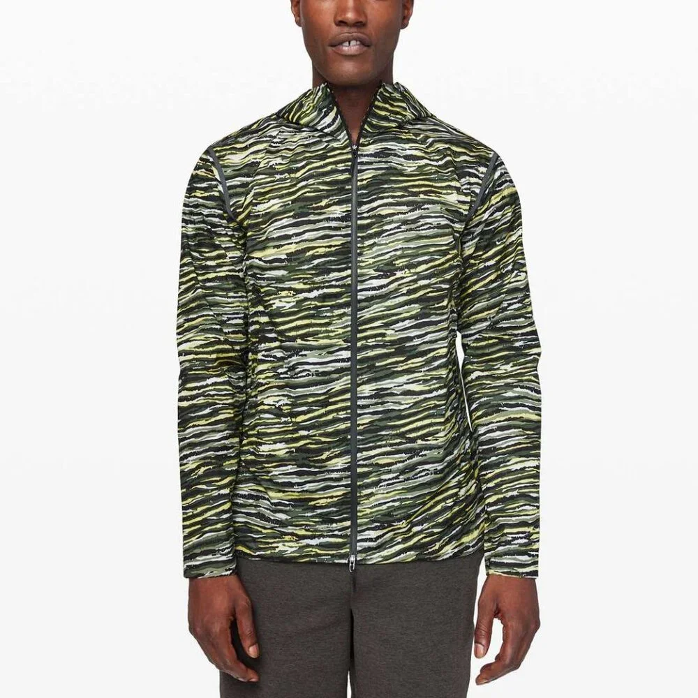 Lululemon Eurus Jacket Lab Painterly Camo Large Soleil Multi Size Medium